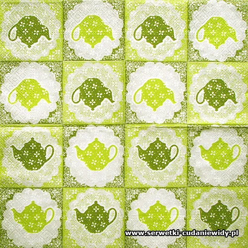 0201 Tea Party Green
