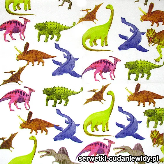 0341 Kolorowe Dinozaury