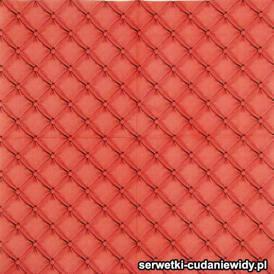 0345 Pikowany Czerwony