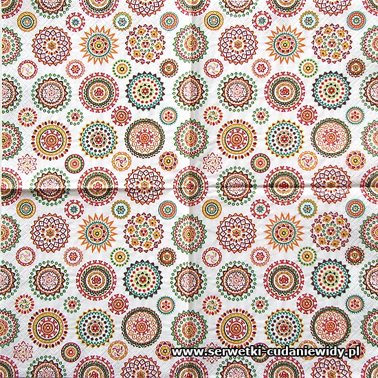 0381 Colourful Rosettes