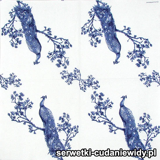 0422 Niebieski Paw