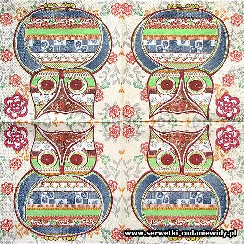 0438 Patterned Owl