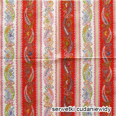 0444 Knitting Art Red