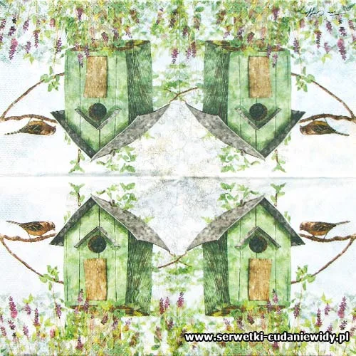 0481 Green Birdhouse