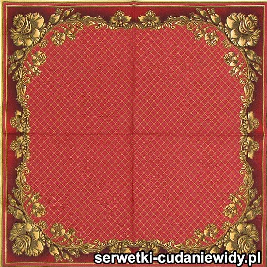 0532 Elegancka Bordowa Ze Złotem