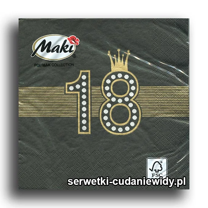 0619PACZKA Dekoracje Na Osiemnastkę
