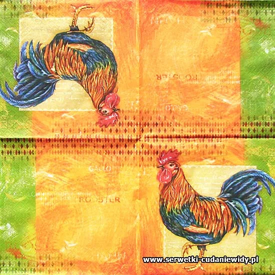 0659 Colourful Rooster