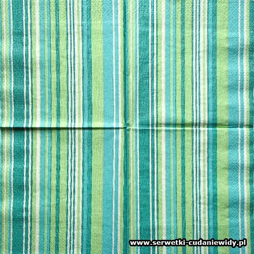 0695 Stripes Blue Green