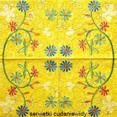 0838 Folk Flowers