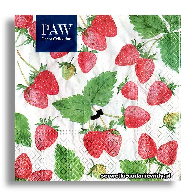 0921PACZKA Świeże Truskawki