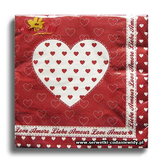 10285PACZKA Dark Red Heart