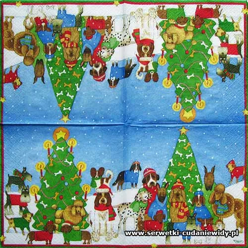 10346 X-Mas Dogs