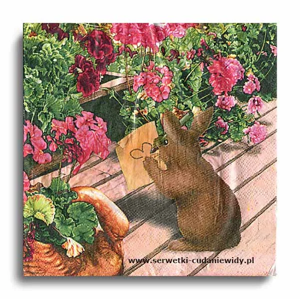 10391PACZKA Pink Garden