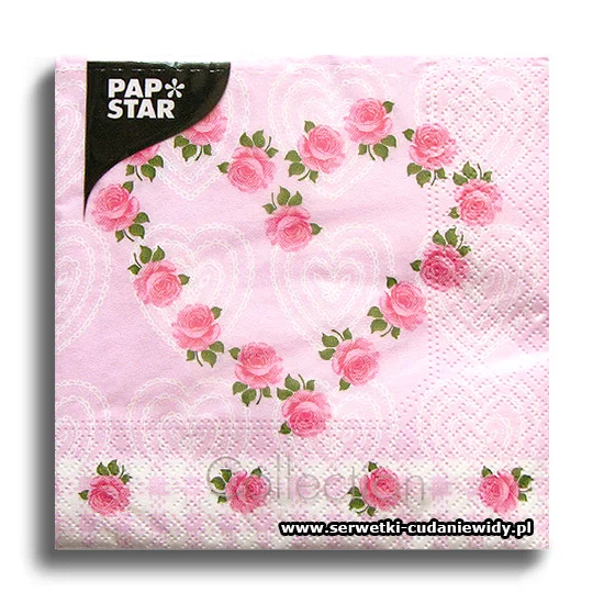 1099PACZKA Rose Heart