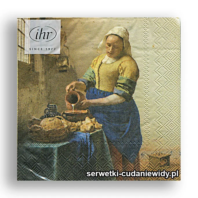 1166PACZKA Vermeer Mleczarka