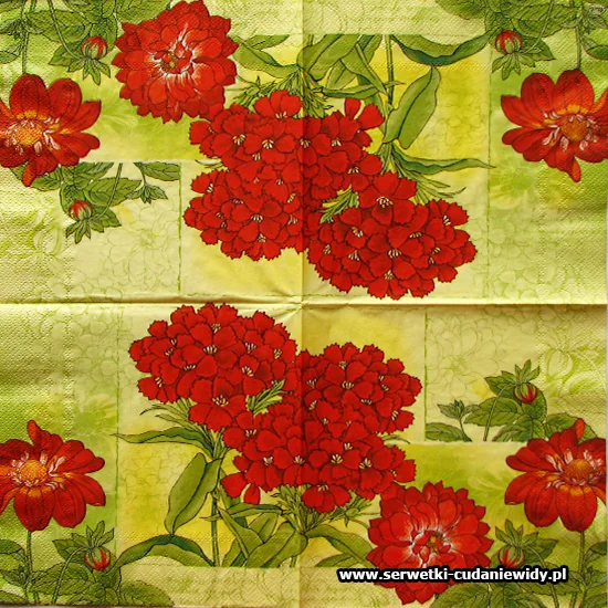 1179 Bunch Of Red Flowers