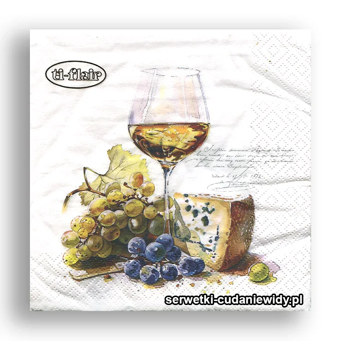 1195PACZKA Wino I Ser