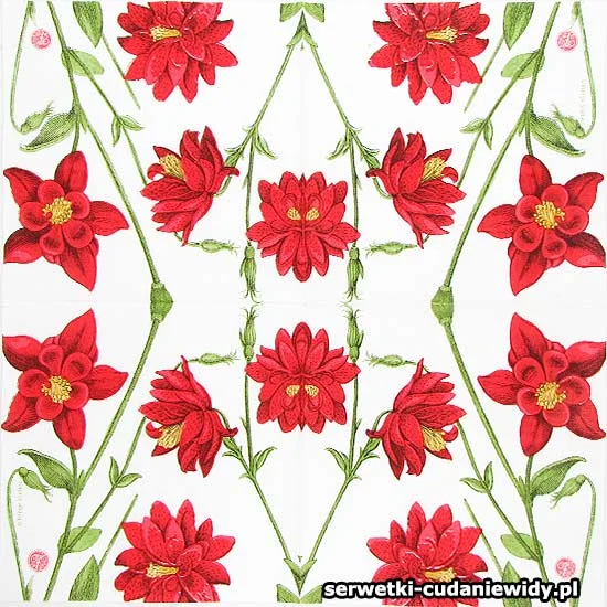 1197 Red Floral