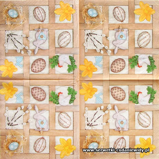 1291 Easter Collage Frame