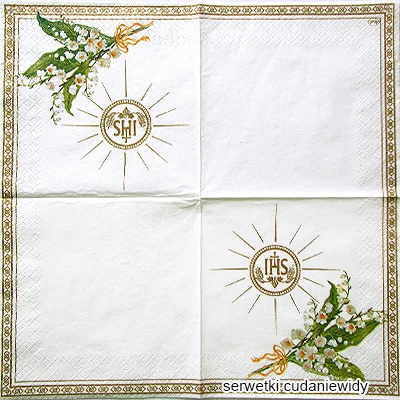 1317 Communion Lilies Of The Valley Gold