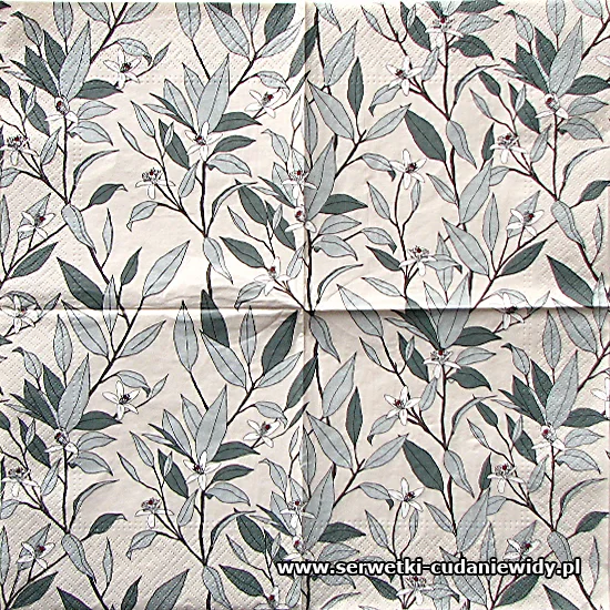 1389 Grey Leaves