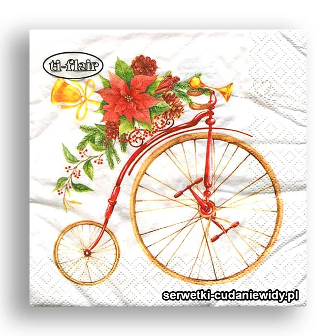 1555PACZKA Rower Retro