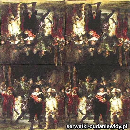1624 Nocna Straż Rembrant