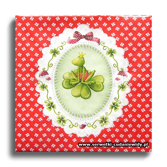 1664PACZKA Princess Frog