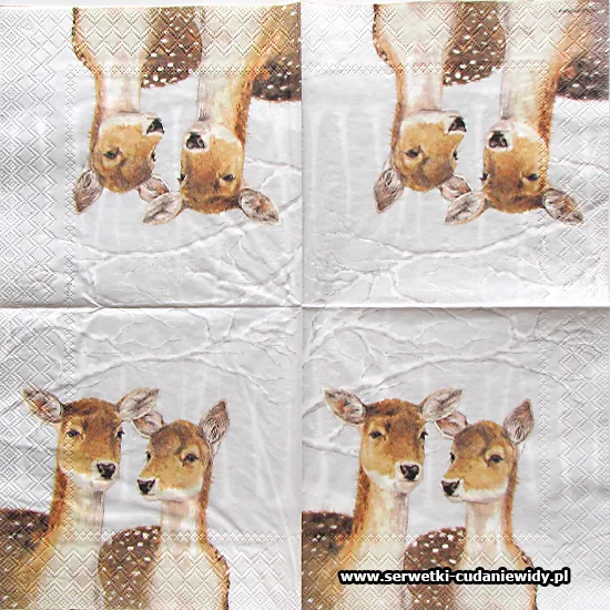 1724 Fallow Deer In Winter