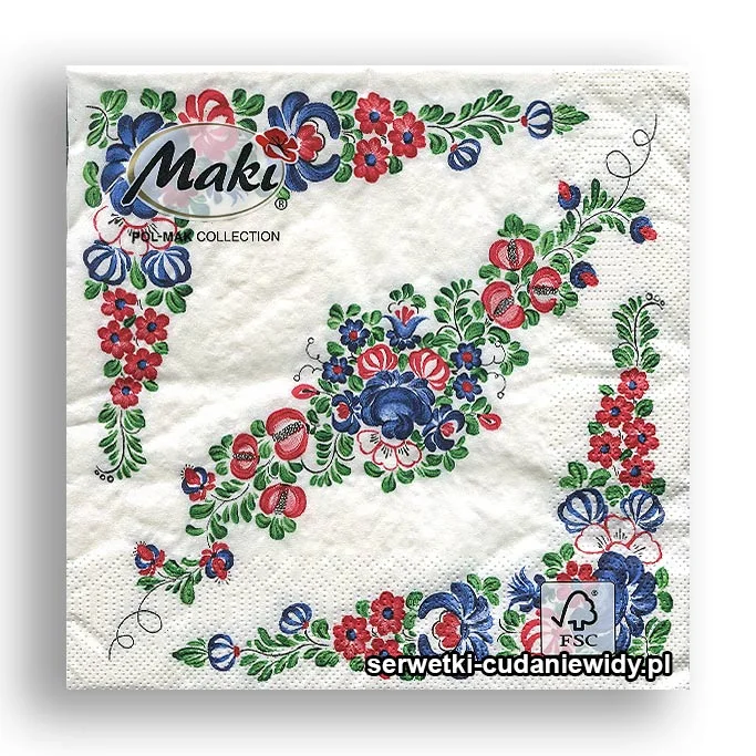 1789PACZKA Wycinanki Kujawskie