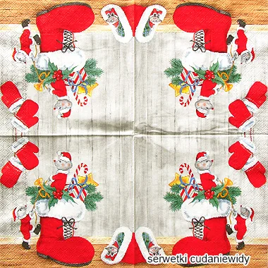 1816 X-Mas Mice Grey