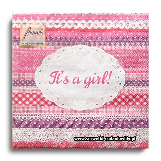 1890PACZKA It`s A Girl