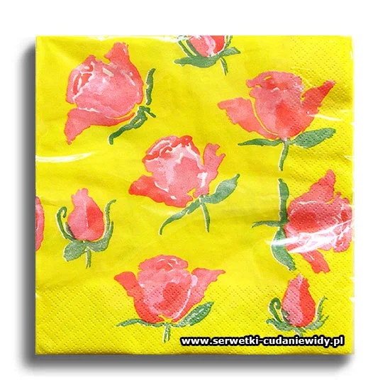 1905PACZKA Pink Rose Yellow