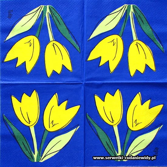 1907 Yellow Tulips