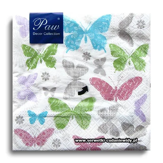 1951PACZKA Colorfull Butterfly