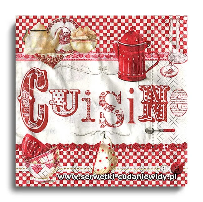 2001PACZKA Cuisine Rouge
