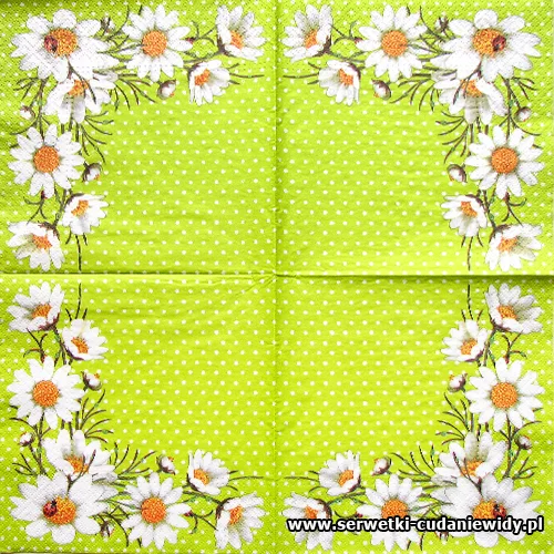 2038 Green Daisies