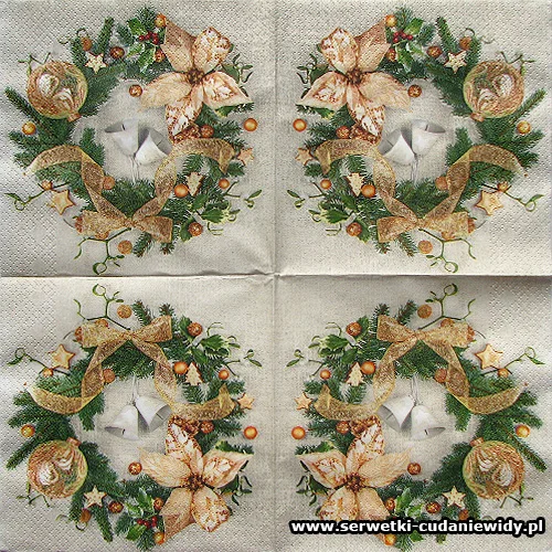 2119 Poinsettia Wreath