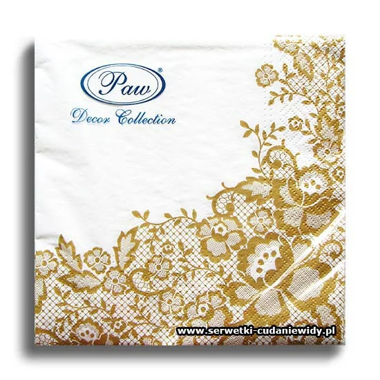 2381PACZKA Wedding Chic Gold