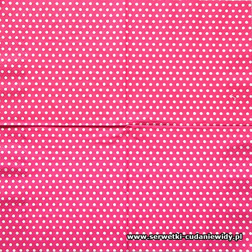 2387 White Dots Pink Dark