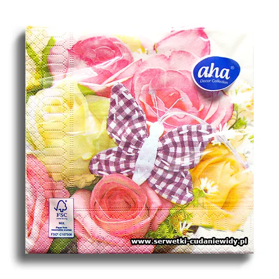 2420PACZKA Servietten Paczka Aha 20 Szt.
