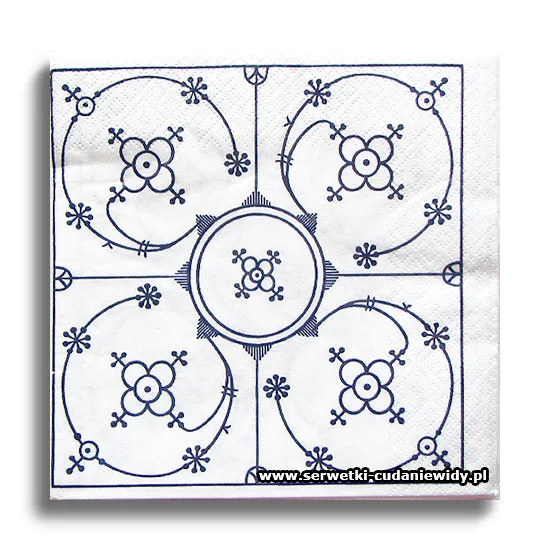 2448PACZKA Indisch Blau