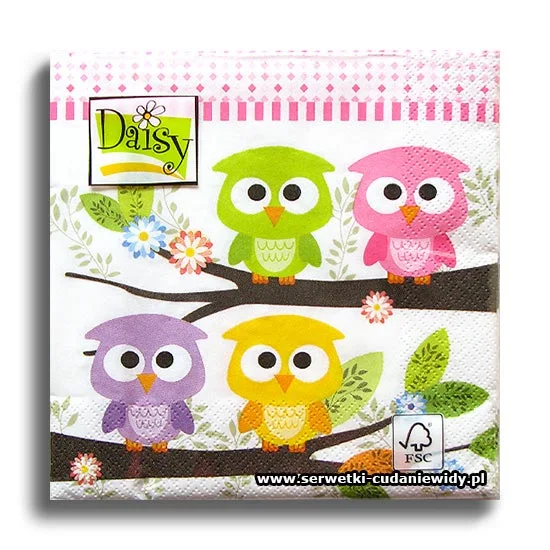 2563PACZKA Cute Owls