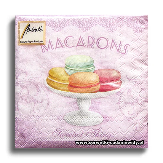 2854PACZKA Macarons Rose