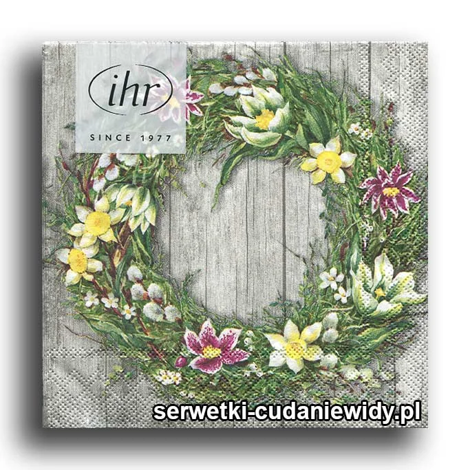 2935PACZKA Wianek Wiosenny