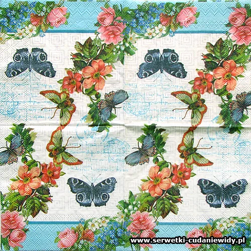 3149 Flowers And Butterflies