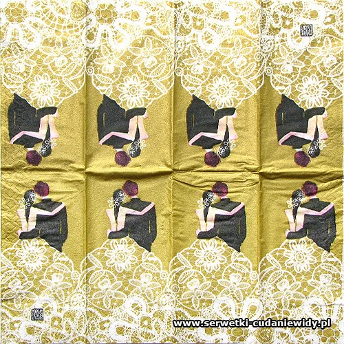 3296 Wedding Couple Gold