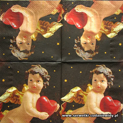 3405 Figurka Aniołka Z Sercem