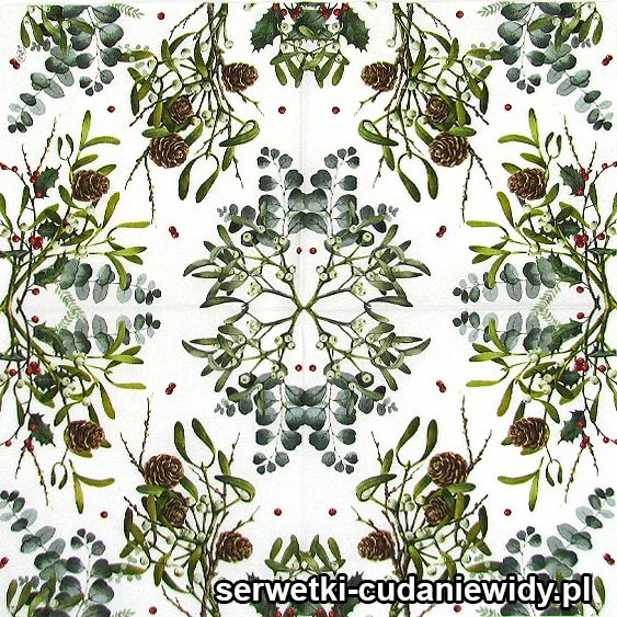 3481 Zimowy Romans Dekoracyjny