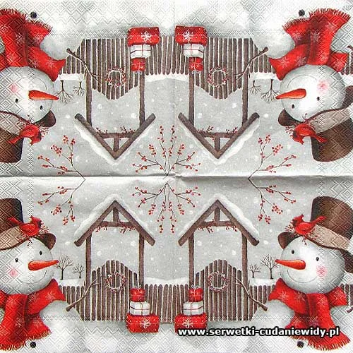 3719 Smiling Snowman